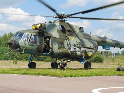 Командование ВСУ учит десантников на неисправных вертолетах