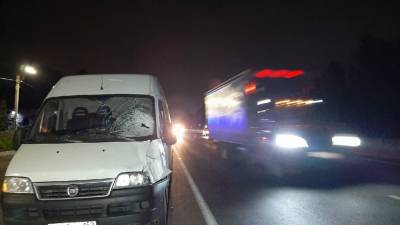 Мужчина погиб под колесами микроавтобуса в Дзержинске