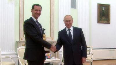 В Москве состоялась встреча Владимира Путина и Башара Асада