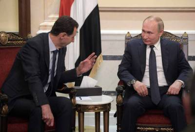 Путин встретился с Башаром Асадом в Москве