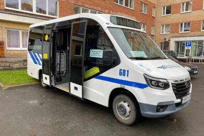 Социальные автобусы отвезут посетителей Городской поликлиники №4 в Петрозаводске