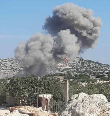 ВКС РФ начали бомбить в Сирии территорию вокруг турецких военных баз