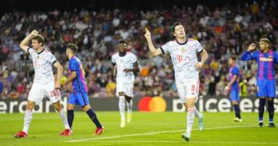 Два гола Левандовски принесли «Баварии» победу над «Барселоной» в гостевом матче Лиги чемпионов