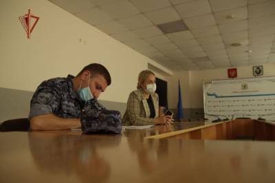 Сотрудники Росгвардии проверяют избирательные участки в Хабаровском крае
