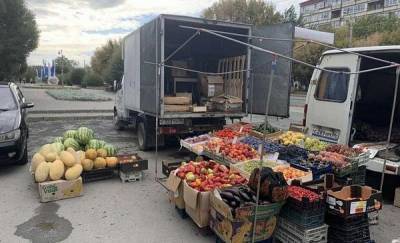 Более 970 килограммов овощей и фруктов изъяли у нелегальных торговцев на улицах Тюмени