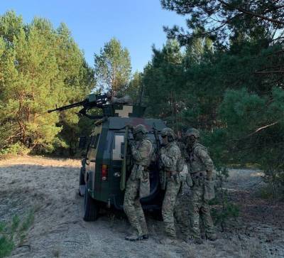 Украинский спецназ тренировался предотвращать атаку диверсантов на АЭС близ границы с Белоруссией