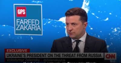 Афганистан, НАТО и война с РФ: главные тезисы из интервью Зеленского телеканалу CNN (видео)