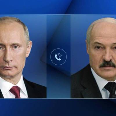 Путин провел телефонный разговор с президентом Белоруссии Александром Лукашенко