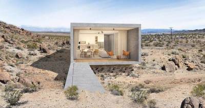 ФОТО. Шедевр минимализма: дом в Калифорнии, "сливающийся" с окружающей средой