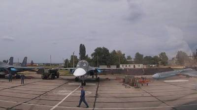 Воронежскую область на учениях «Запад-2021» представили экипажи истребителей Су-34