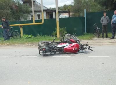 Мотоциклист погиб на Бору, врезавшись в «Газон»