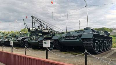 В Приморье восстановили редкие инженерные машины на базе Т-34