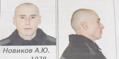 Из тюменской колонии сбежал Александр Новиков, осужденный за убийство
