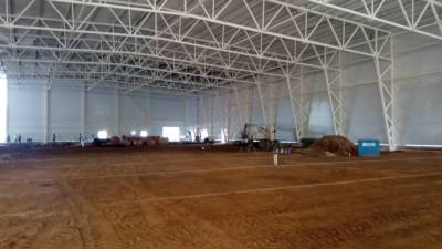 В Волхове возводят крытую ледовую арену за 421,7 млн рублей — фото