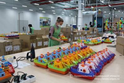 В Ульяновской области запустили вторую очередь производства детских игрушек «Полесье»