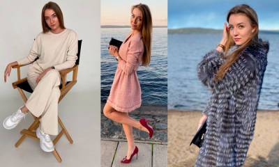 Преподаватель модельного агентства Наталья показала свой гардероб: любит платья и мех, а не джинсы