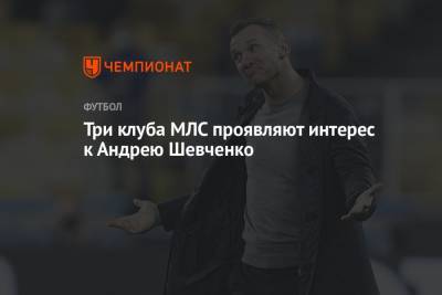 Три клуба МЛС проявляют интерес к Андрею Шевченко