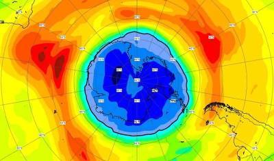 Озоновая дыра над Южным полюсом стала больше Антарктиды