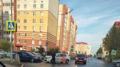 Из-за ДТП на улице Пермякова собралась дорожная пробка