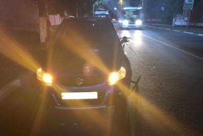 В Рязани на улице Октябрьской Suzuki сбила 28-летнего пешехода