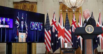 США, Великобритания и Австралия сформировали новый оборонный альянс AUKUS