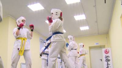 В Воронеже появилось новое место для тренировок юных каратистов