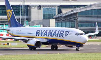 Ryanair планирует экспансию в Украине, рассчитывает осуществлять рейсы из 12 аэропортов