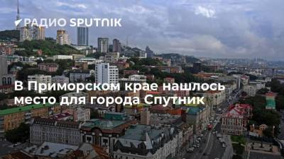 В Приморье предварительно подобран участок для возведения города Спутник