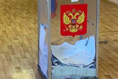Мужчину со стопкой бюллетеней задержали на выборах в Петербурге