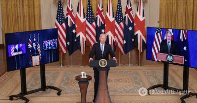 AUKUS: Британия, США и Австралия подписали исторический пакт о безопасности