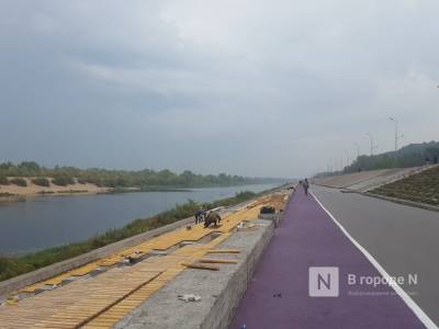 Основные работы на набережной Гребного канала завершатся в сентябре