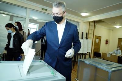 Губернатор Ставрополья отдал свой голос на выборах депутатов