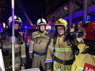 Спустя около двух часов пожар в центре Ростова потушили