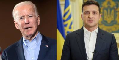 Зеленский заявил, что Байден поддержал Украину в вопросе предоставления ей членства в НАТО
