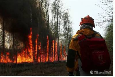 Участников борьбы с пожарами в Якутии поблагодарил Владимир Путин