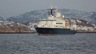 Российское судно «Янтарь» напугало западных военных