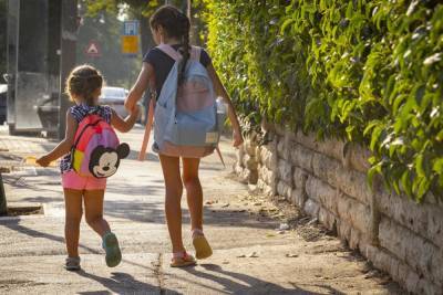 425 тысяч учеников не вернулись вчера в израильские школы