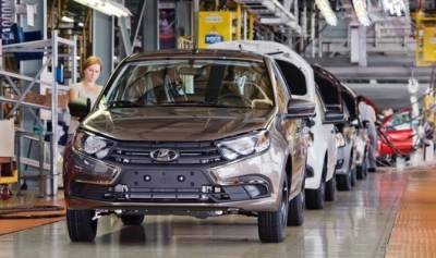 АВТОВАЗ частично возобновляет производство автомобилей