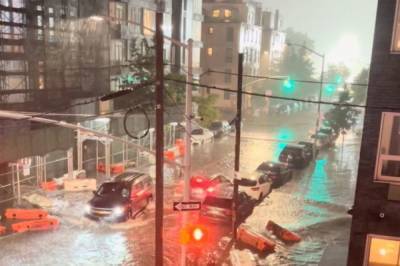 Режим ЧС введен в штате Нью-Йорк из-за сильных дождей