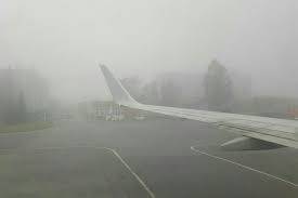 Из-за тумана в Толмачево пять самолетов направили на запасные аэродромы