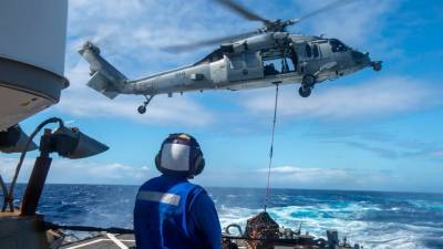 Авария вертолета ВМС у Сан-Диего: пять человек пропали без вести