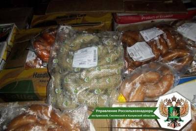 800 килограмм колбасы смоляне отправили обратно к границе с Белоруссией