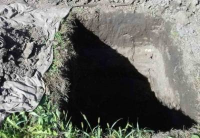 Вандалы раскопали массовое захоронение жертв Холокоста в Украине