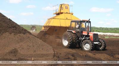 Предприятия Беларуси за пятилетку планируют добыть около 11 млн т торфа