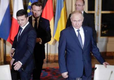 СМИ: подготовка ко встрече Зеленского и Путина не ведется