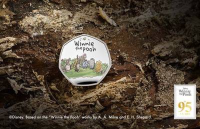 В Британии выпустили коллекционную монету с Винни-Пухом