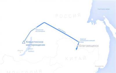 До конца 2022 года начнутся поставки газа с Ковыктинского месторождения - "Газпром"