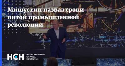 Михаил Мишустин - Мишустин назвал сроки пятой промышленной революции - nsn.fm - Россия