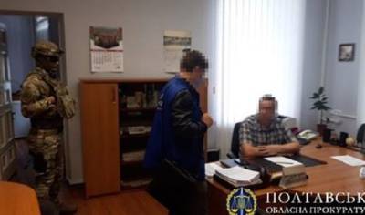 Полтавского депутата поймали на взятке
