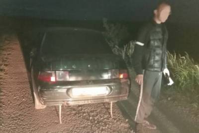 В Сасове полицейские задержали пьяного водителя «десятки» без прав